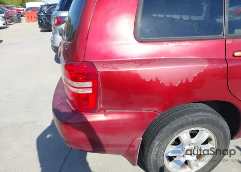 2001 Toyota Highlander V6 из США, поврежденный, VIN JTEHF21A710030503